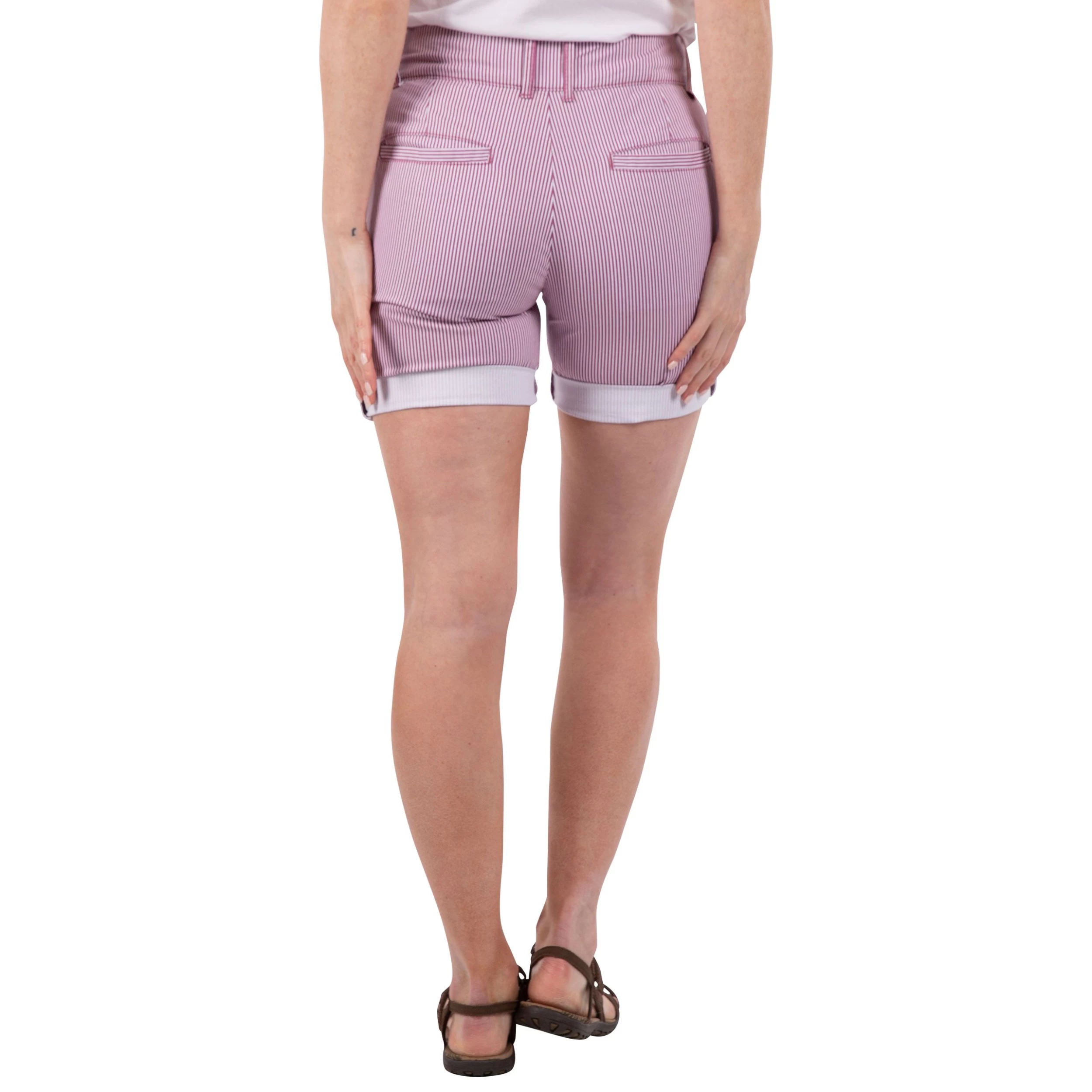 Trespass Womens Cotton Shorts Hazy - Junior Size 4 Trespass Womens Cotton Shorts Hazy - Junior Size - Image 4