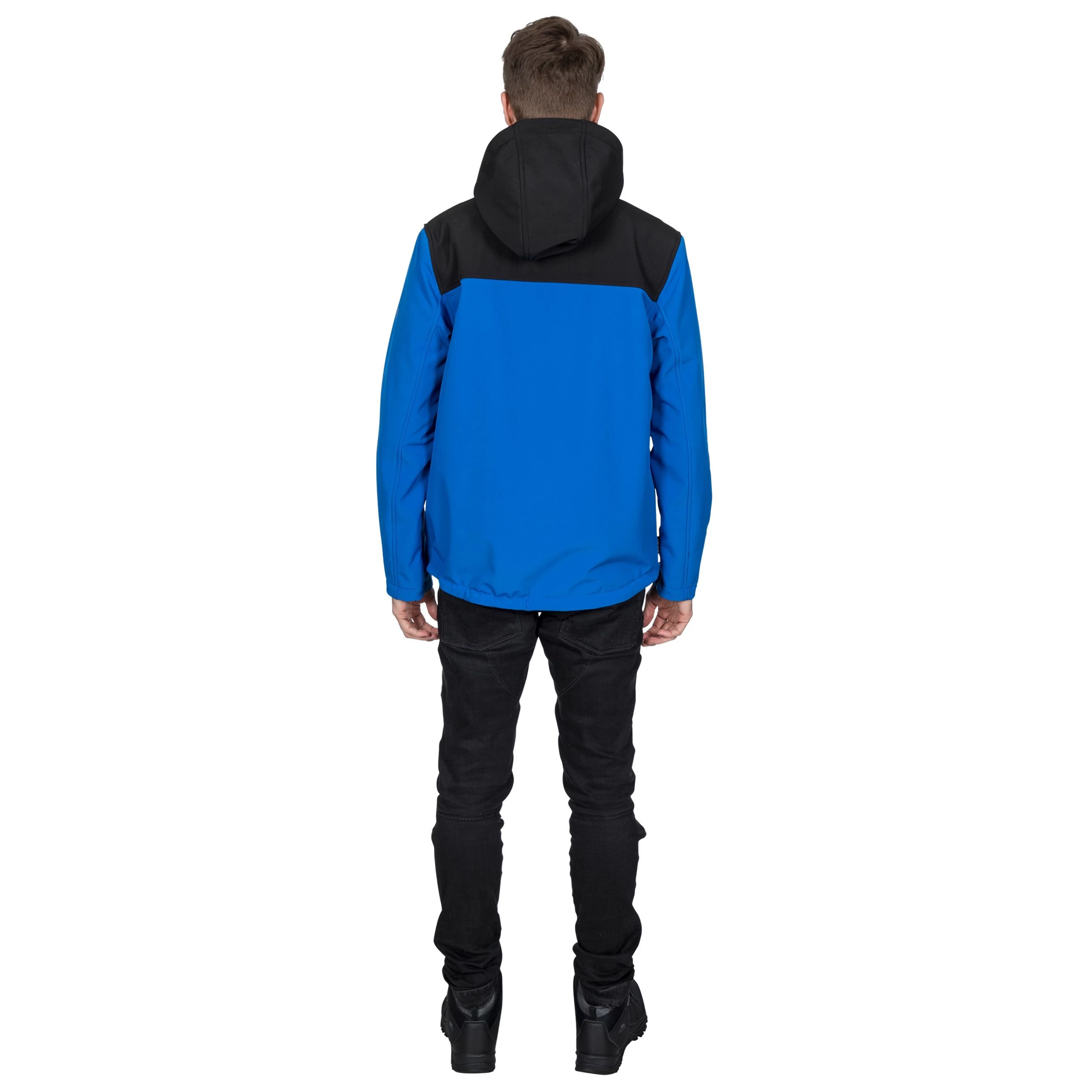 Trespass Mens Hooded Softshell Jacket Hebron II 14 Trespass Mens Hooded Softshell Jacket Hebron II - Image 14