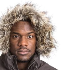 Trespass Men’s DLX Waterproof Down Parka Jacket Highland - Junior Size -Adventure Pulse highland majkdol20001 kha m22