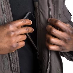 Trespass Men’s DLX Waterproof Down Parka Jacket Highland - Junior Size -Adventure Pulse highland majkdol20001 kha m39