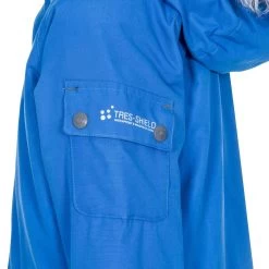 Trespass Boys Waterproof Parka Jacket Holsey -Adventure Pulse holsey mcjkram20004 blu c