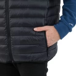 Trespass Men's Lightweight Down Gilet Hoppers - Junior Size 13 Trespass Men's Lightweight Down Gilet Hoppers - Junior Size -Adventure Pulse hoppers majkdon20007 blk m04