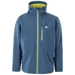 Trespass Men's Waterproof Jacket TP75 Hopwas - DARK PEACOCK XXS -Adventure Pulse hopwas majkratr0067 dpe a 5