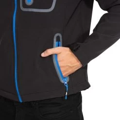 Trespass Men's Lightweight Softshell Jacket Hotham -Adventure Pulse hotham majksstr0002 blk m04