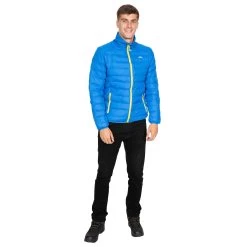 Trespass Men's Lightweight Packaway Jacket Howat -Adventure Pulse howat majkcatr0004 blu m01 1