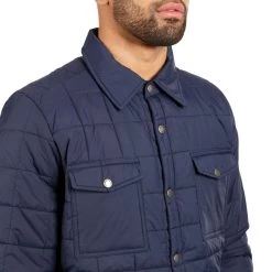 Trespass Men's Quilted Jacket Hullford - Junior Size -Adventure Pulse hullford majkcatr0013 na1 m03