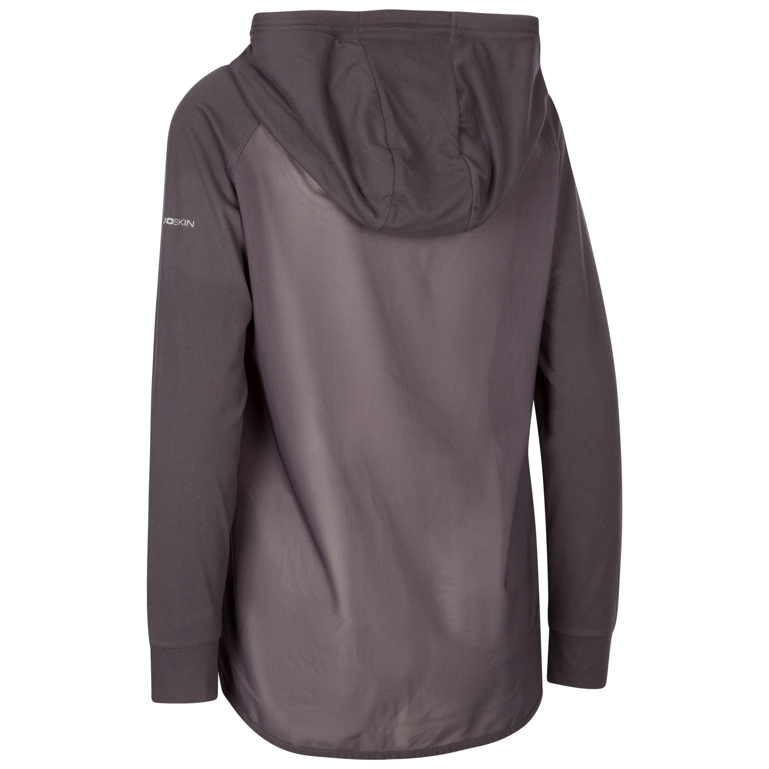 Trespass Women's Active Top Immy - DARK GREY XXS 2 Trespass Women's Active Top Immy - DARK GREY XXS - Image 2