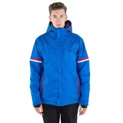 Trespass Men's DLX Waterproof Ski Jacket Izard -Adventure Pulse izard majkskn20002 blu m02