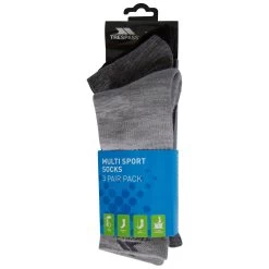Trespass Unisex Casual Socks Jackbarrow -Adventure Pulse jackbarrow masowao30001 ceb g