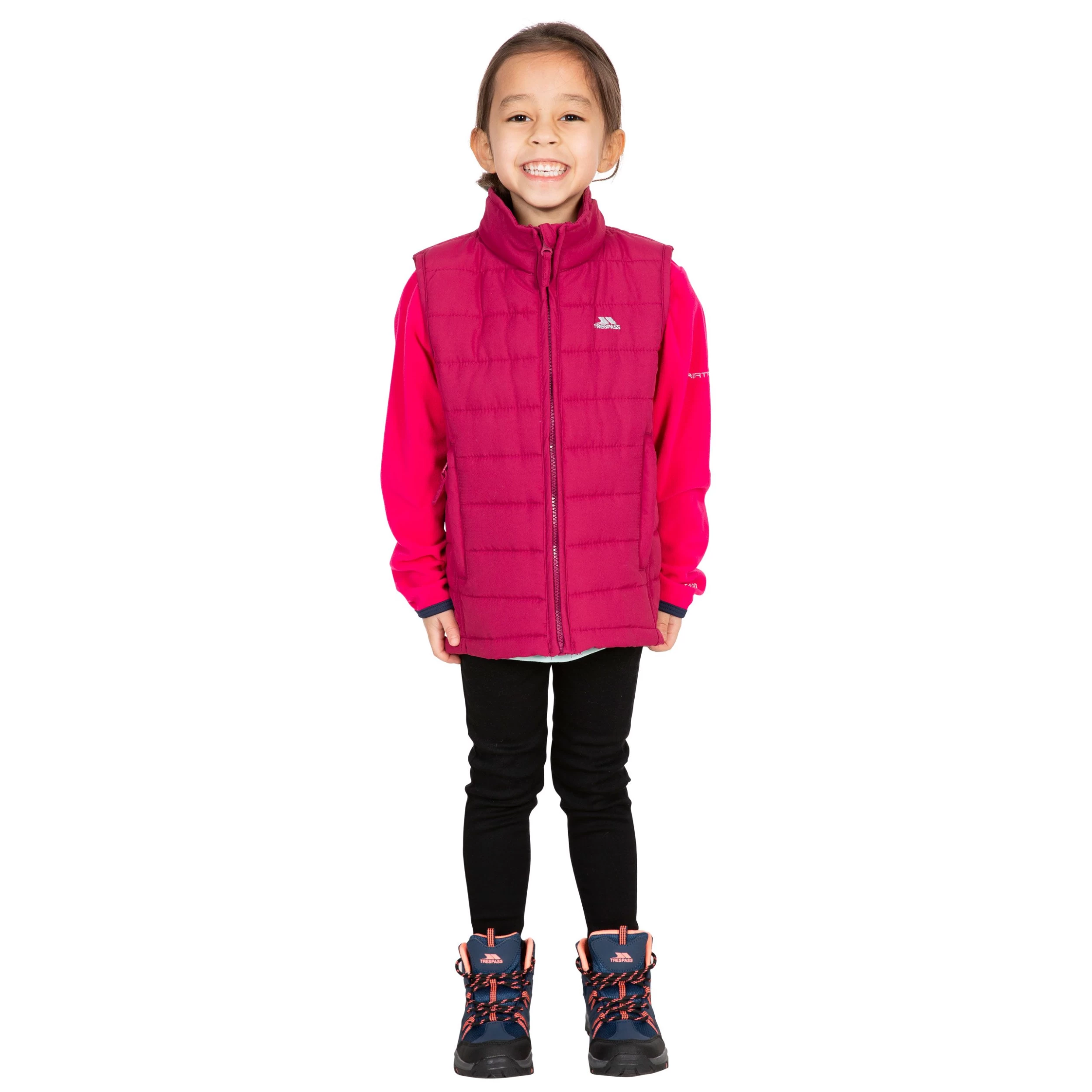 Trespass Kids' Quilted Gilet Jadda 8 Trespass Kids' Quilted Gilet Jadda - Image 8