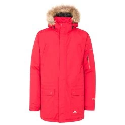 Trespass Men's Waterproof Parka Jacket Jaydin - Junior Size -Adventure Pulse jaydin majkram20008 red a 1 6