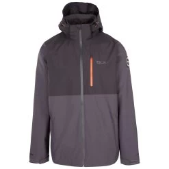 Trespass DLX Men's Waterproof Jacket Jefferson - DARK GREY XXS -Adventure Pulse jefferson majkratr0065 dag a 1 5