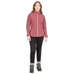 Trespass Womens Fleece Hoodie Jennings - Junior Size 26 Trespass Womens Fleece Hoodie Jennings - Junior Size -Adventure Pulse jennings faflfltr0001 fig m01