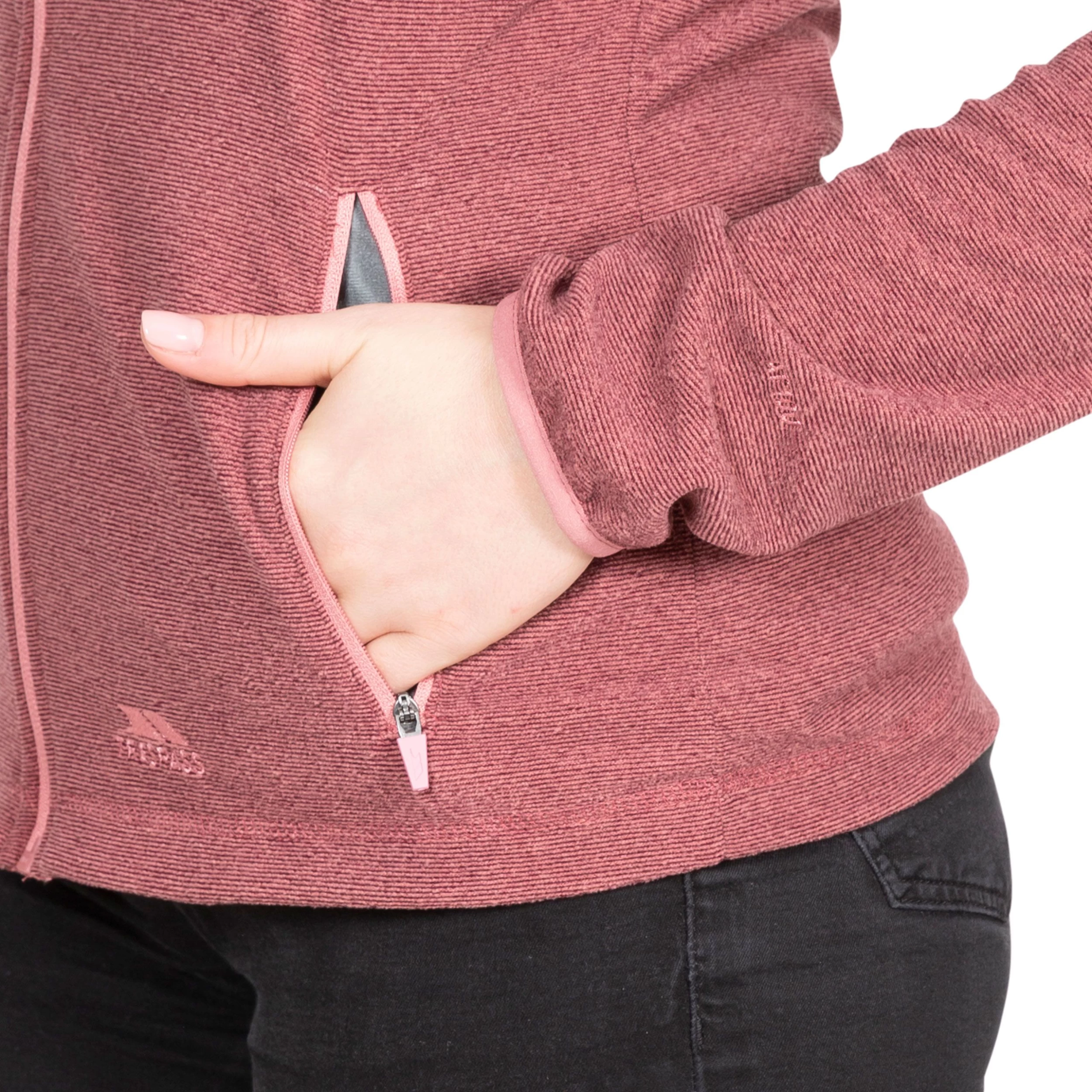 Trespass Womens Fleece Hoodie Jennings - Junior Size 12 Trespass Womens Fleece Hoodie Jennings - Junior Size - Image 12