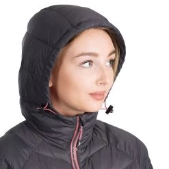 Trespass Womens Down Jacket Hooded Julieta -Adventure Pulse julieta fajkdotr0002 dag m05