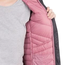 Trespass Womens Down Jacket Hooded Julieta -Adventure Pulse julieta fajkdotr0002 dag m08