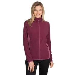 Trespass DLX Womens Fleece Jacket Kelsay -Adventure Pulse kelsay faflfltr0002 fig m02