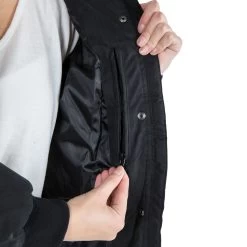 Trespass DLX Womens Down Jacket Hooded Kendrick -Adventure Pulse kendrick fajkdon20001 blk m10