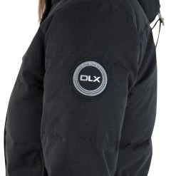 Trespass DLX Womens Down Jacket Hooded Kendrick -Adventure Pulse kendrick fajkdon20001 blk m9