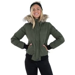 Trespass DLX Womens Down Jacket Hooded Kendrick -Adventure Pulse kendrick fajkdon20001 ms1 m16 1