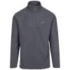 Trespass Men's Keynote Half Zip Fleece Charcoal