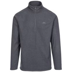 Trespass Men's Keynote Half Zip Fleece Charcoal