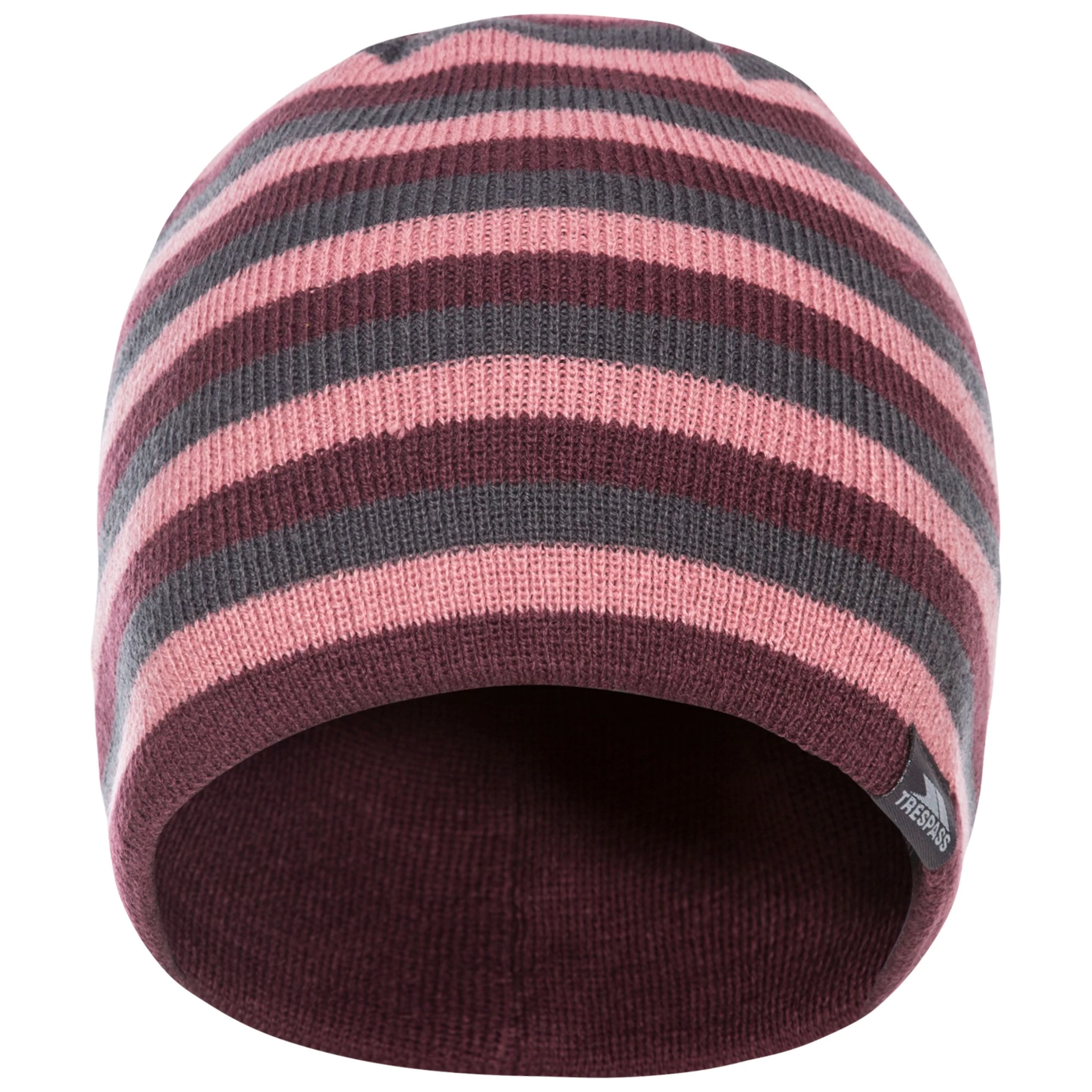 Trespass Unisex Reversible Knitted Beanie Hat Kezia 7 Trespass Unisex Reversible Knitted Beanie Hat Kezia - Image 7