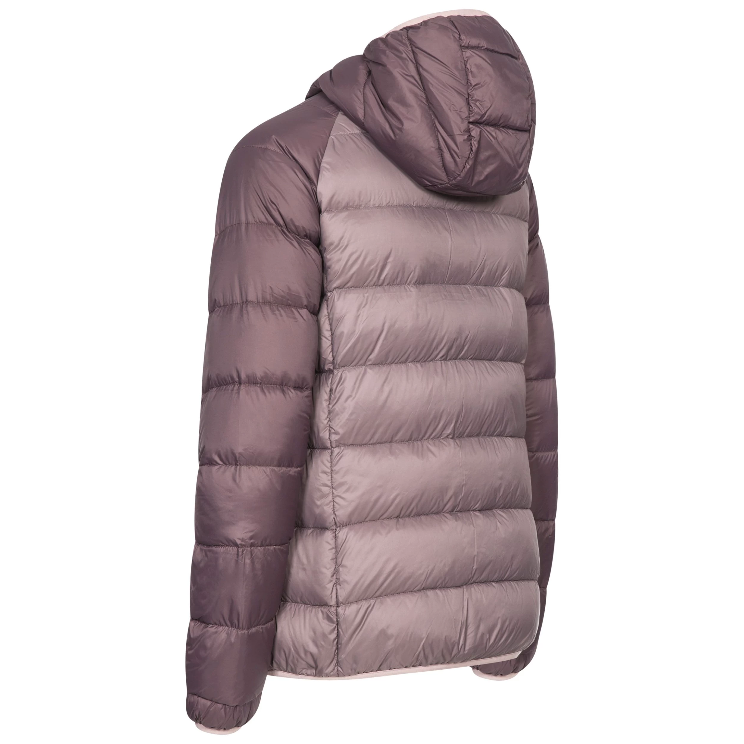 Trespass Womens Down Jacket Hooded Kirstin - Junior Size 2 Trespass Womens Down Jacket Hooded Kirstin - Junior Size - Image 2