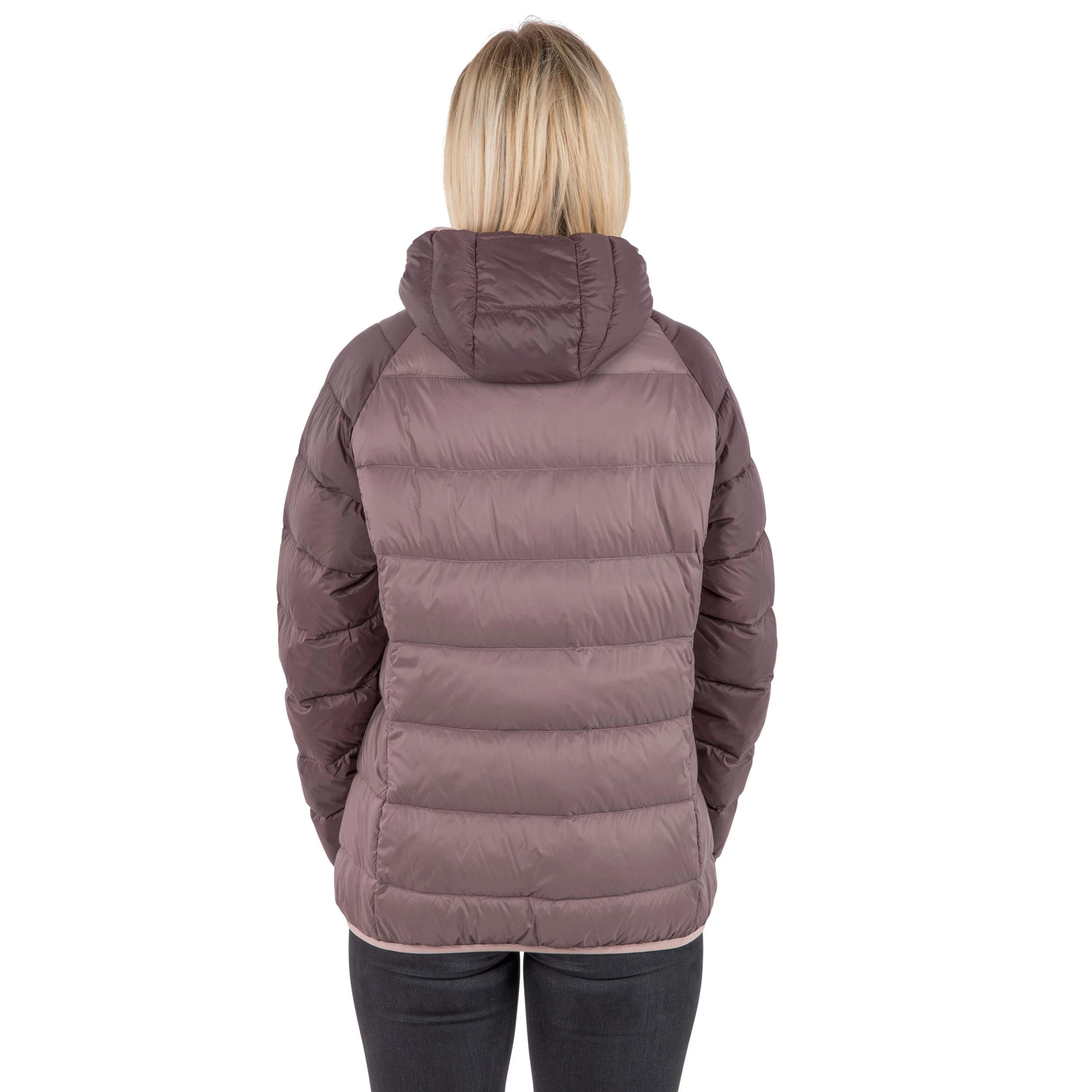Trespass Womens Down Jacket Hooded Kirstin - Junior Size 4 Trespass Womens Down Jacket Hooded Kirstin - Junior Size - Image 4