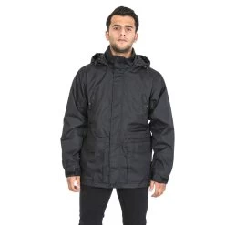 Trespass Men's Waterproof Jacket Kittridge -Adventure Pulse kittridge majkrai20014 blk m