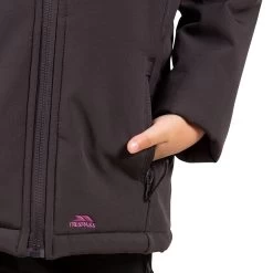 Trespass Girls Softshell Jacket Water Resistant Kristen -Adventure Pulse kristen fcjksstr0001 dag m05
