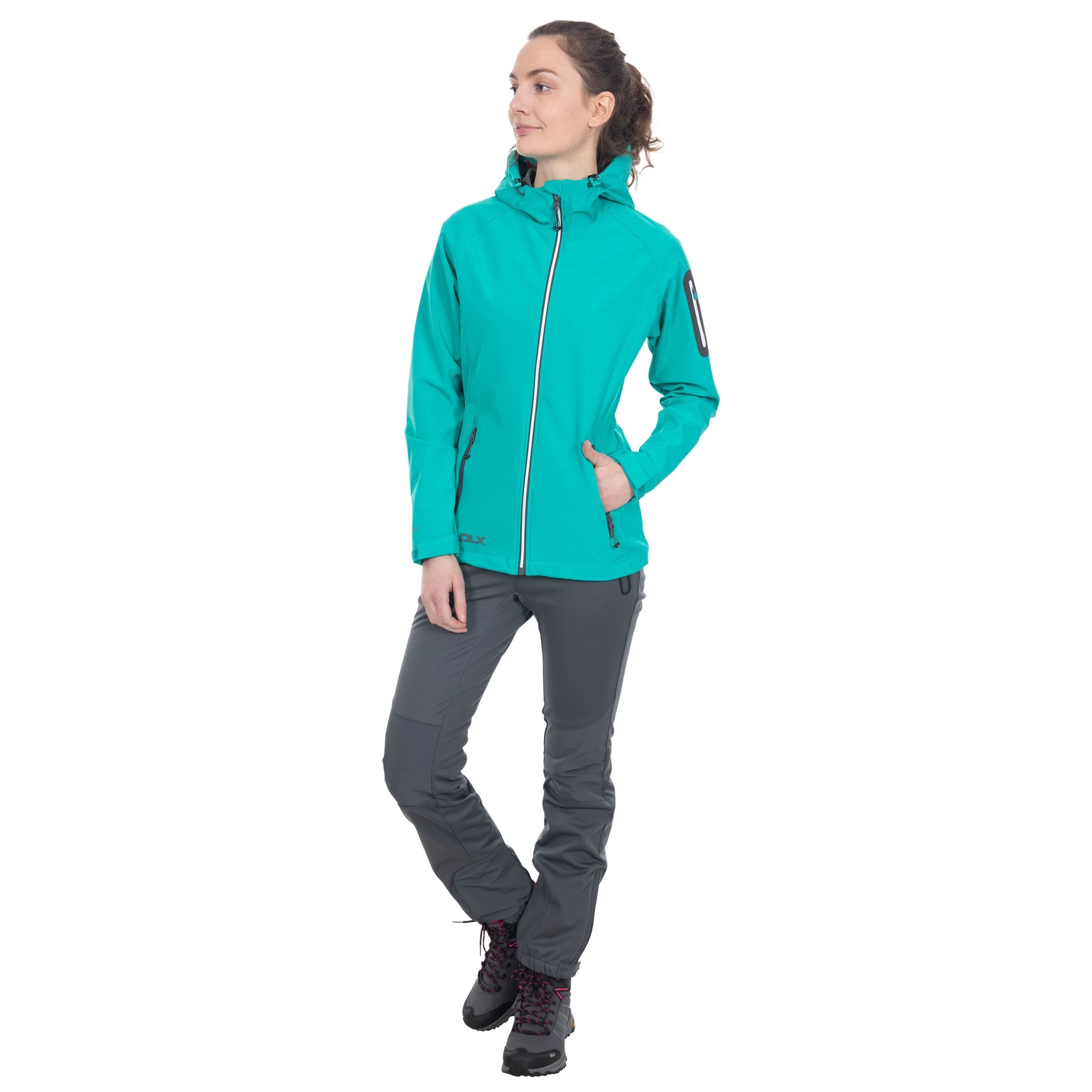 Trespass DLX Womens Softshell Jacket Landry - Junior Size 4 Trespass DLX Womens Softshell Jacket Landry - Junior Size - Image 4