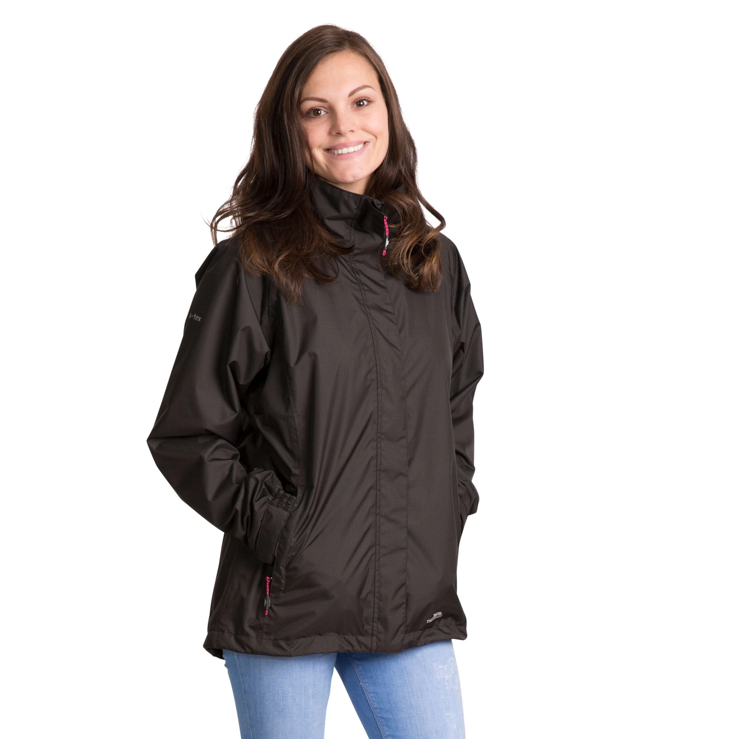 Trespass Womens Waterproof Jacket Lanna II - Junior Size 3 Trespass Womens Waterproof Jacket Lanna II - Junior Size - Image 3