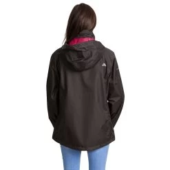 Trespass Womens Waterproof Jacket Lanna II - Junior Size 27 Trespass Womens Waterproof Jacket Lanna II - Junior Size -Adventure Pulse lanna ii fajkram10018 blk m18 1