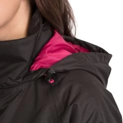 Trespass Womens Waterproof Jacket Lanna II - Junior Size 23 Trespass Womens Waterproof Jacket Lanna II - Junior Size -Adventure Pulse lanna ii fajkram10018 blk m26 1