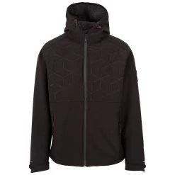 Trespass Men's DLX Softshell Jacket Lewis - BLACK L 14 Trespass Men's DLX Softshell Jacket Lewis - BLACK L -Adventure Pulse lewis majksstr0020 blk a 3