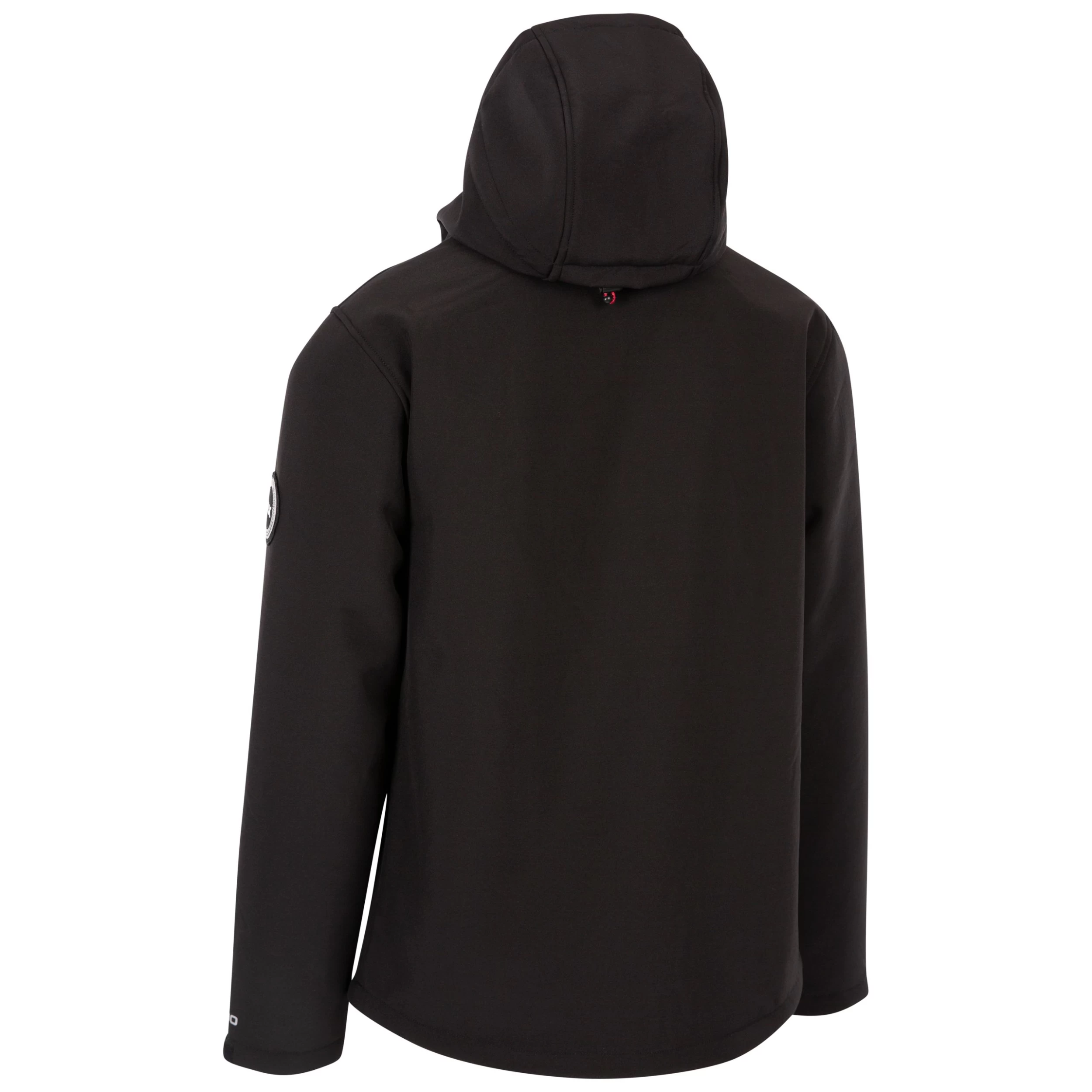 Trespass Men's DLX Softshell Jacket Lewis - BLACK L 6 Trespass Men's DLX Softshell Jacket Lewis - BLACK L - Image 6