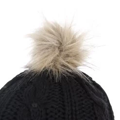 Trespass Womens Knitted Bobble Hat Lillia