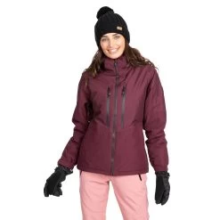 Trespass Womens Waterproof Ski Jacket Limelight - Junior Size -Adventure Pulse limelight fajksktr0004 fig m02