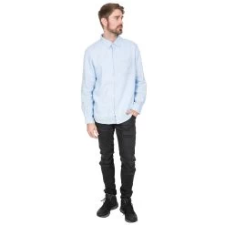 Trespass Men's Linen Shirt Linley -Adventure Pulse linley matosbtr0005 pbl m04