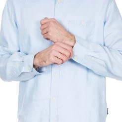Trespass Men's Linen Shirt Linley -Adventure Pulse linley matosbtr0005 pbl m06