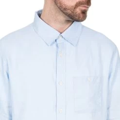Trespass Men's Linen Shirt Linley -Adventure Pulse linley matosbtr0005 pbl m07