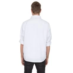 Trespass Men's Linen Shirt Linley -Adventure Pulse linley matosbtr0005 wht m15