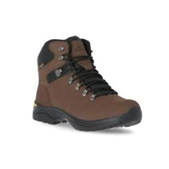 Trespass Men's Lochlyn Vibram Walking Boots Brown