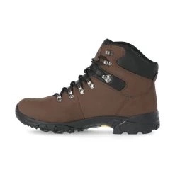 Trespass Men's Lochlyn Vibram Walking Boots Brown -Adventure Pulse lochlyn mafobotr0001 dkb c 1