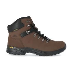 Trespass Men's Lochlyn Vibram Walking Boots Brown -Adventure Pulse lochlyn mafobotr0001 dkb e 1