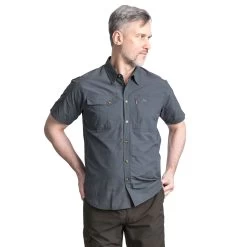 Trespass Men's Mosquito Repellent Short Sleeve Shirt Lowrel -Adventure Pulse lowrel matosbn10002 cbn m06 1
