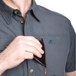 Trespass Men's Mosquito Repellent Short Sleeve Shirt Lowrel -Adventure Pulse lowrel matosbn10002 cbn m29 1