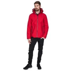 Trespass Men’s DLX Waterproof Jacket Lozano -Adventure Pulse lozano majkrao10003 red m01