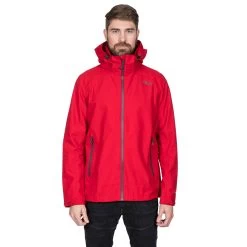 Trespass Men’s DLX Waterproof Jacket Lozano -Adventure Pulse lozano majkrao10003 red m03